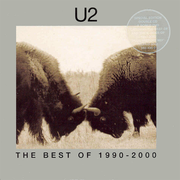 U2 : The Best Of 1990-2000 & B-Sides (2xCD, Comp, Ltd + DVD-V, Promo, PAL)