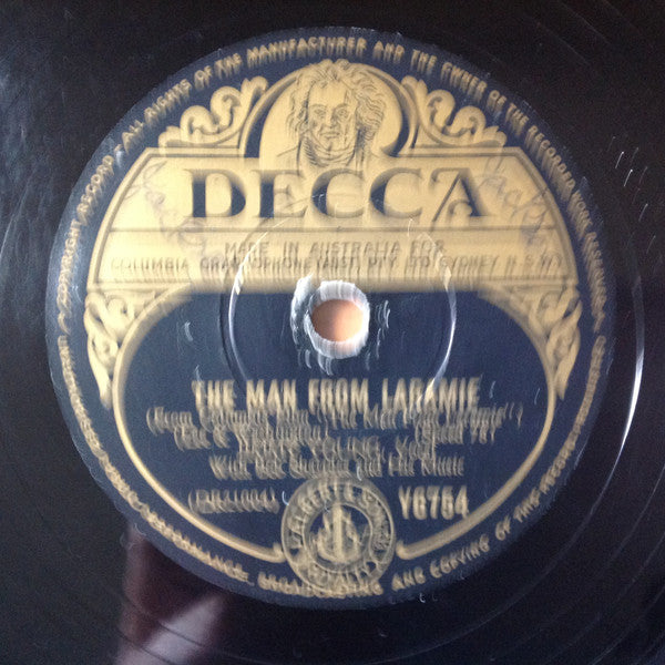 Jimmy Young (5) With Bob Sharples And His Music : The Man From Laramie / No Arms Can Ever Hold You (Shellac, 10")