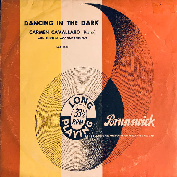 Carmen Cavallaro : Dancing In The Dark (10", Album, Mono)