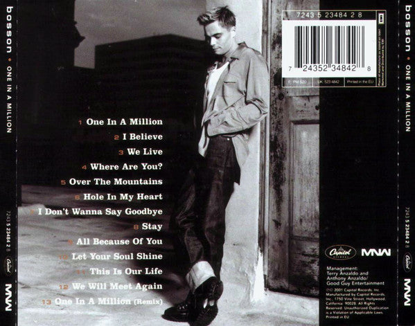 Bosson : One In A Million (CD, Album)