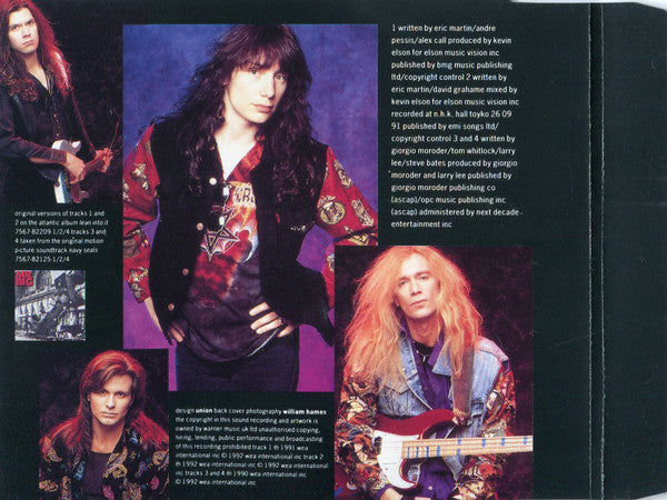 Mr. Big : Just Take My Heart (CD, Maxi)