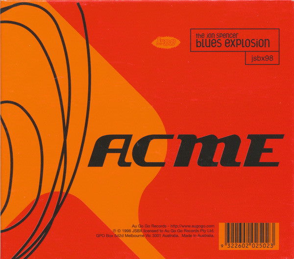 The Jon Spencer Blues Explosion : Acme (CD, Album, Dig)