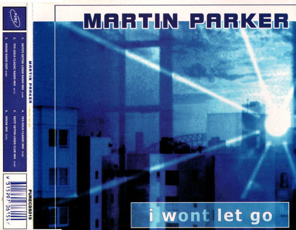 Martin Parker : I Won't Let Go (CD, Single)