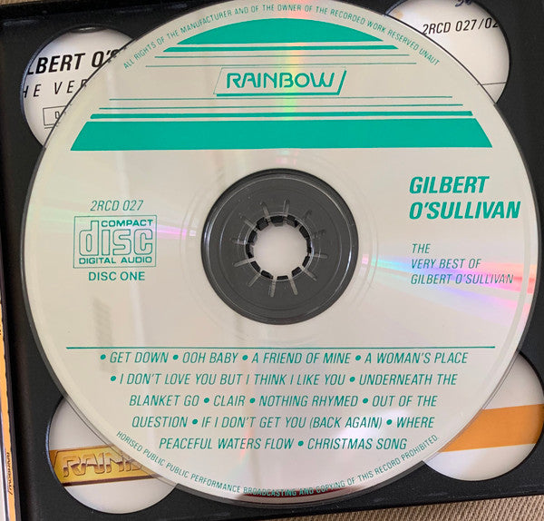 Gilbert O'Sullivan : The Best Of Gilbert O'Sullivan (2xCD, Comp)