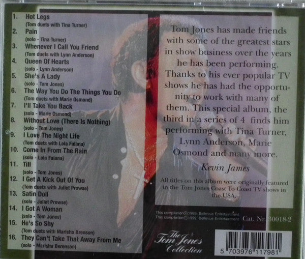 Tom Jones : Tom Jones & Friends Vol. 3 The Green Album (CD, Comp)