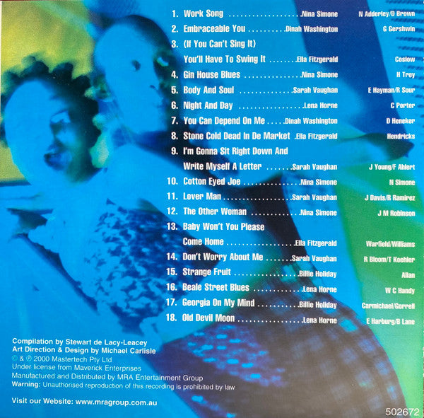 Various : Strange Fruit / Ladies Sing The Blues - Volume 2 (CD, Comp)