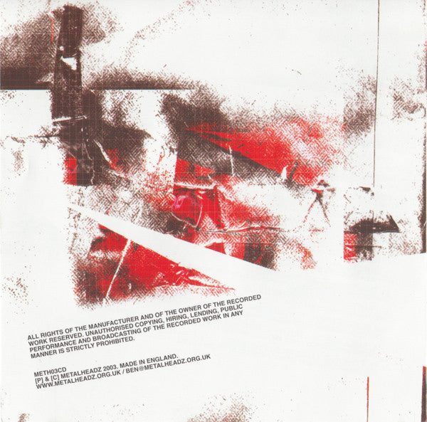 Various : MDZ.03 Metalheadz Presents No Smoke Without Fire (CD, Comp + CD, Comp, Mixed)