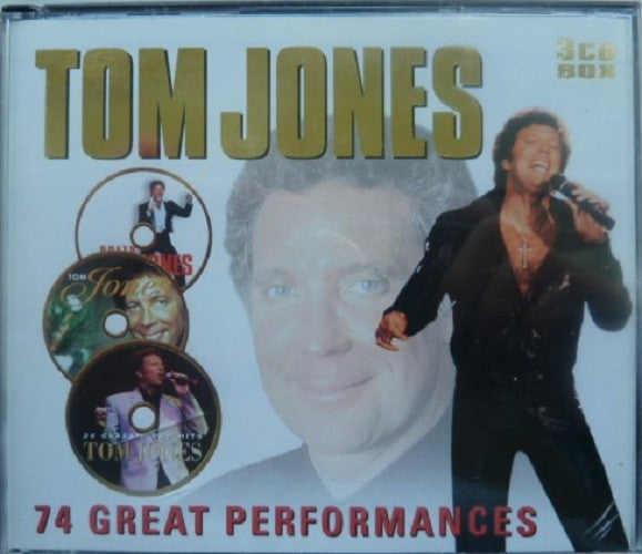 Tom Jones : 74 Great Performances  (3xCD, Comp)