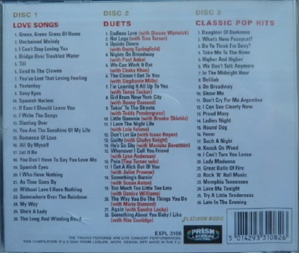 Tom Jones : 74 Great Performances  (3xCD, Comp)