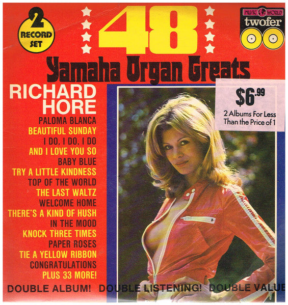 Richard Hore : 48 Yamaha Organ Greats (2xLP, Album, Comp)