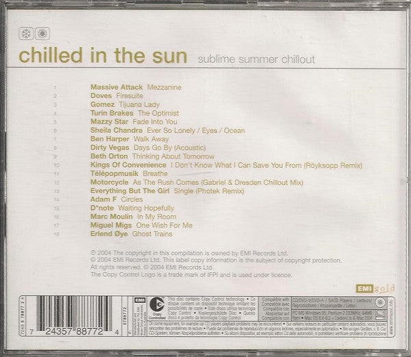 Various : Chilled In The Sun (Sublime Summer Chillout) (CD, Comp, Copy Prot.)