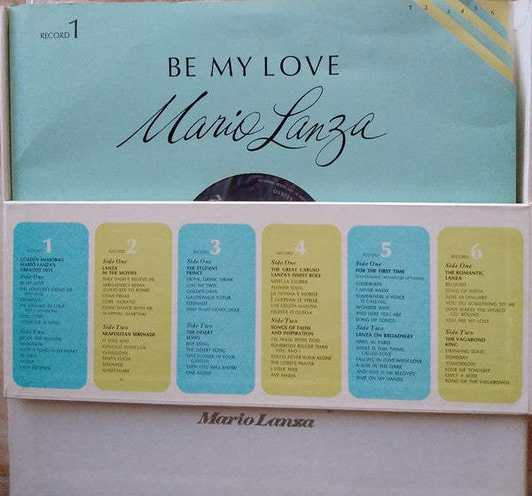 Mario Lanza : Be My Love (6xLP, Comp + Box)
