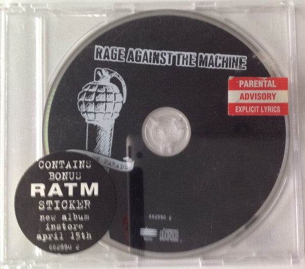 Rage Against The Machine : Bulls On Parade (CD, Single)
