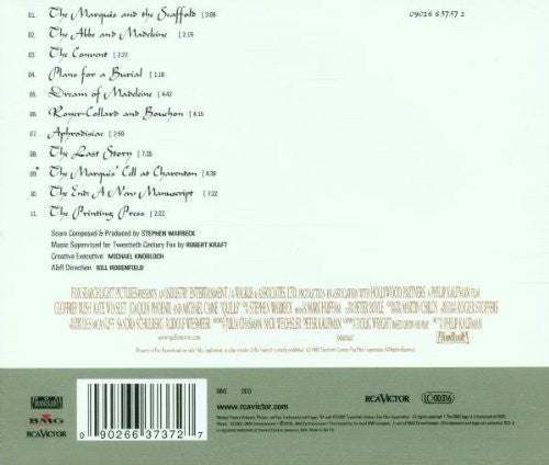 Stephen Warbeck : Quills (Music From The Original Soundtrack) (CD, Album)