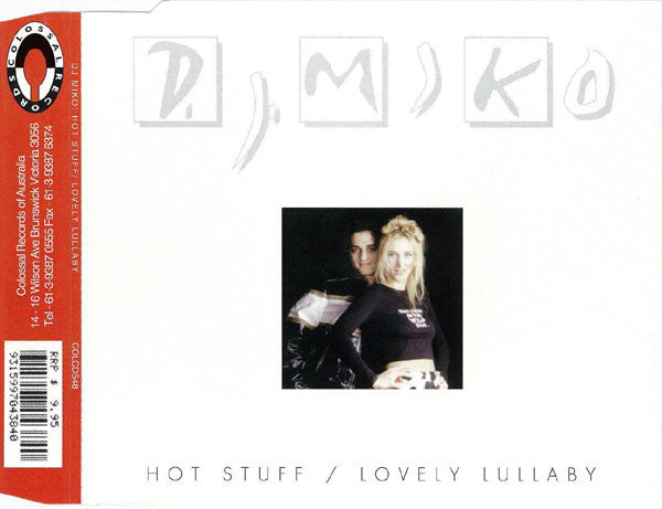 D.J. Miko* : Hot Stuff / Lovely Lullaby (CD, Maxi)