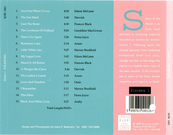 Various : Sisters 1: Folksong (CD, Comp)