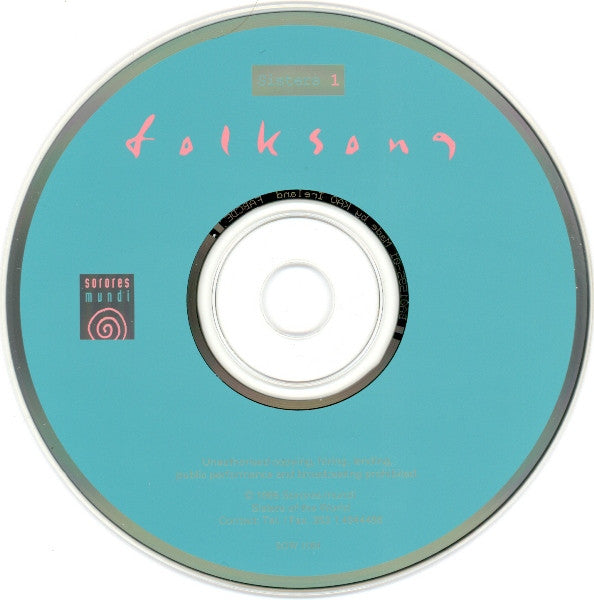 Various : Sisters 1: Folksong (CD, Comp)