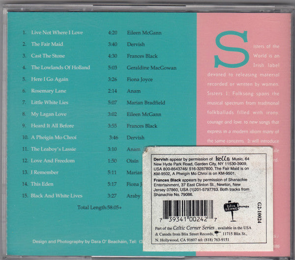Various : Sisters 1: Folksong (CD, Comp)