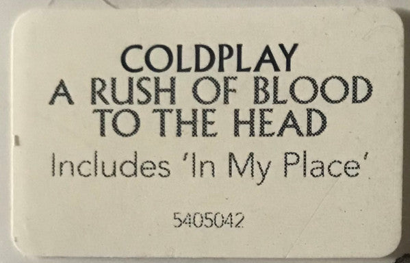 Coldplay : A Rush Of Blood To The Head (CD, Album)