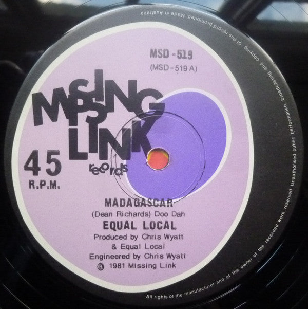Equal Local : Madagascar (12", EP)