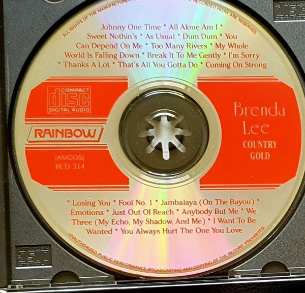Brenda Lee : Country Gold (CD, Comp)