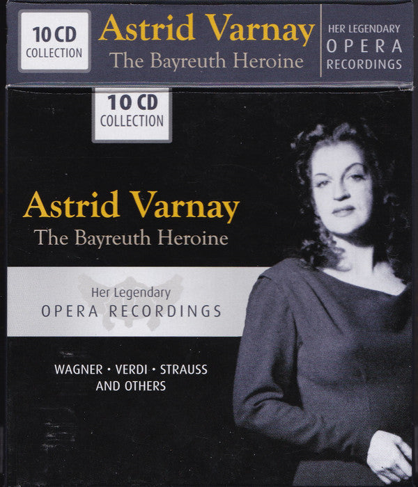 Astrid Varnay : Astrid Varnay  The Bayreuth Heroine (10xCD + Box)