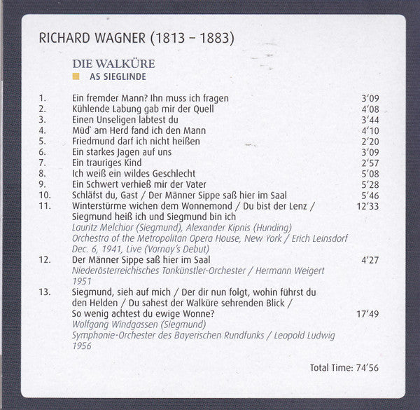Astrid Varnay : Astrid Varnay  The Bayreuth Heroine (10xCD + Box)