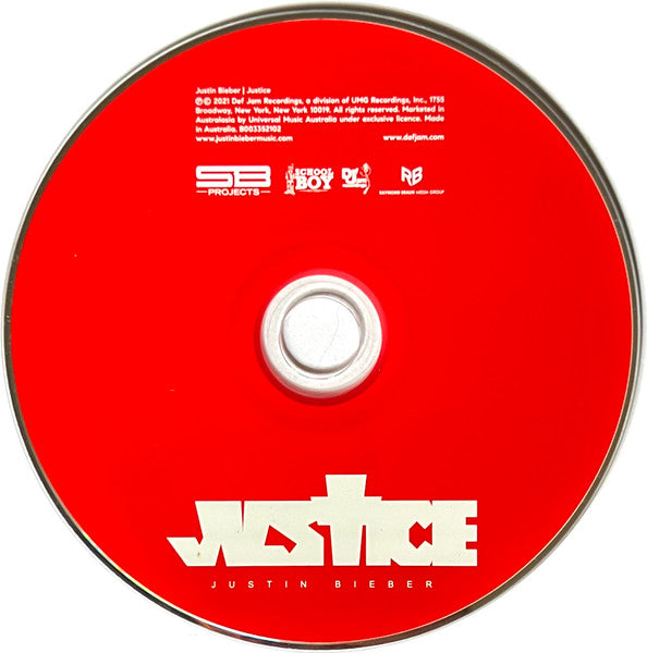 Justin Bieber : Justice (CD, Album)