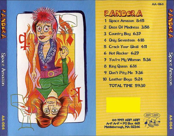 Pandora (9) : Space Amazon (CD, Album)