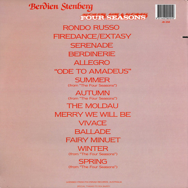 Berdien Stenberg : Four Seasons (LP, Comp)