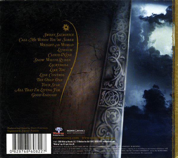 Evanescence : The Open Door (CD, Album, Dig)