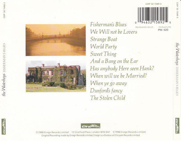 The Waterboys : Fisherman's Blues (CD, Album)