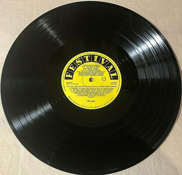 Yul Brynner, Gertrude Lawrence : The King And I (LP)