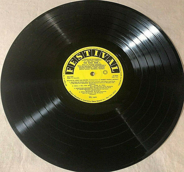Yul Brynner, Gertrude Lawrence : The King And I (LP)