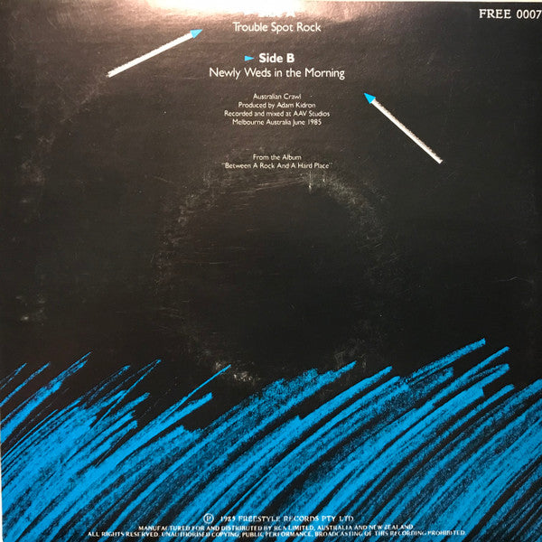 Australian Crawl : Trouble Spot Rock (7", Single)