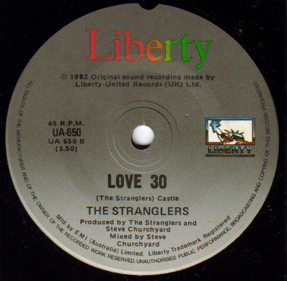 The Stranglers : Golden Brown (7", Single)