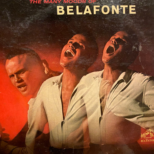 Harry Belafonte : The Many Moods Of Belafonte (LP, Album, Mono)