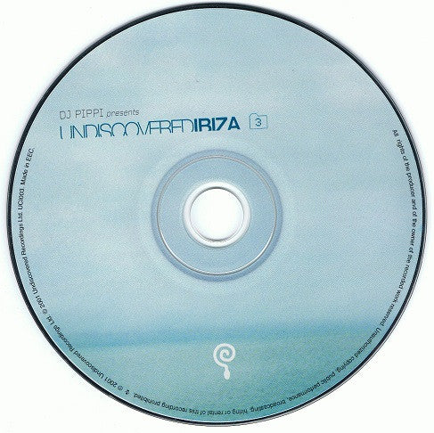DJ Pippi : Undiscovered Ibiza 3 (CD, Comp, Fly)