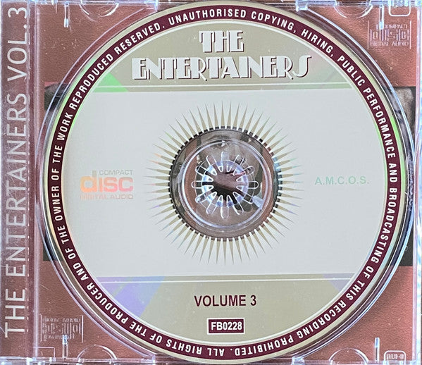 Various : The Entertainers Volume 3 (CD, Comp)