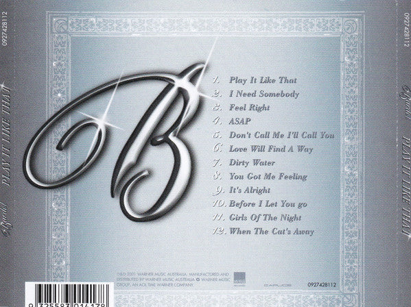 Bardot (2) : Play It Like That (CD, Album)