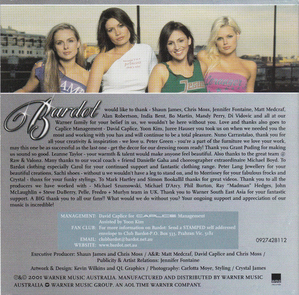 Bardot (2) : Play It Like That (CD, Album)