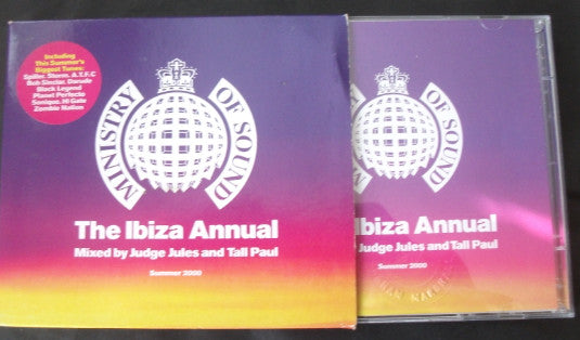 Judge Jules And Tall Paul : The Ibiza Annual - Summer 2000 (2xCD, Comp, Mixed, Dis)