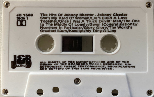 Johnny Chester : The Hits Of Johnny Chester (Cass, Comp)