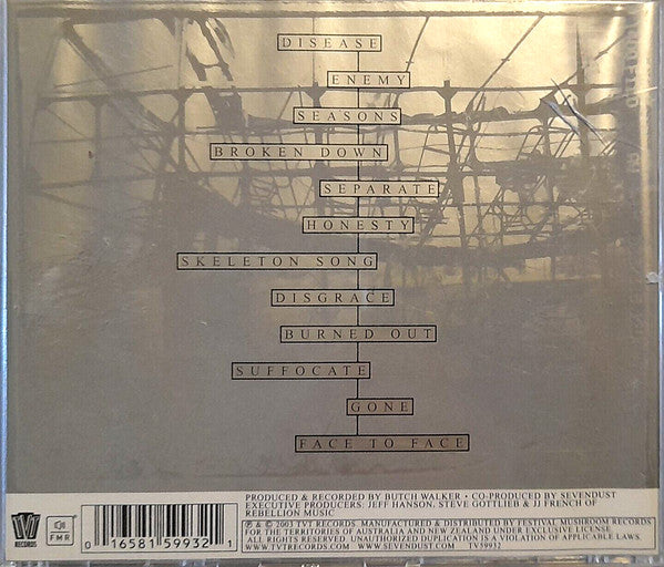 Sevendust : Seasons (CD, Album)