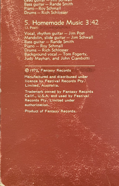 Jim Post : Slow To 20 (LP, Album, RP)