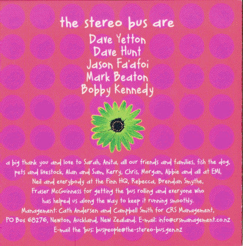 The Stereo Bus : Brand New (CD, Album)