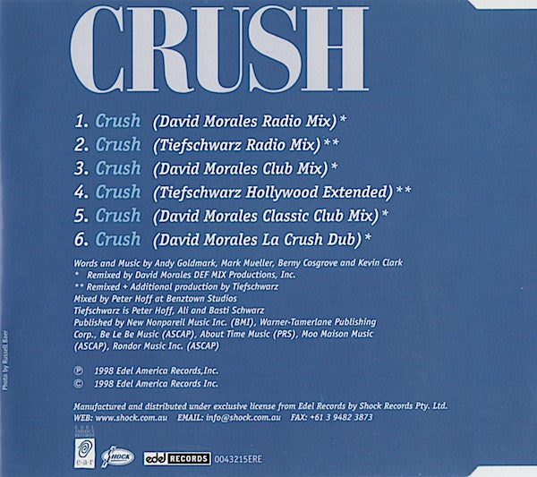 Jennifer Paige : Crush (The Remixes) (CD, Maxi)