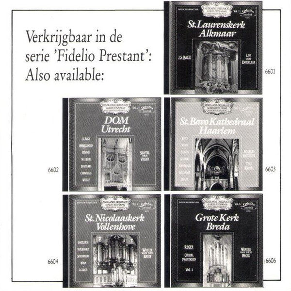 Leo van Doeselaar : St. Laurenskerk Alkmaar (CD, Comp)
