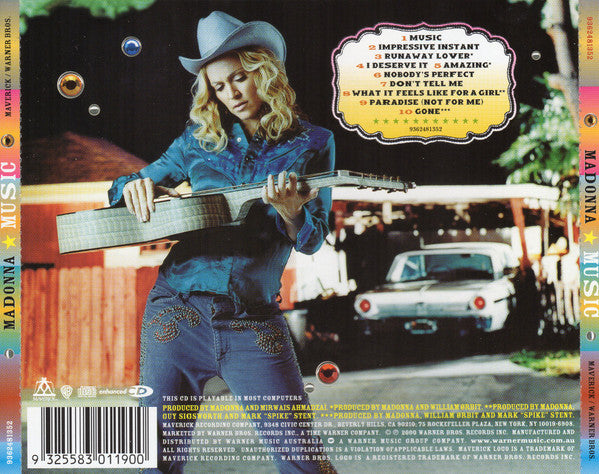 Madonna : Music (CD, Album + CD, Comp, Enh + S/Edition, Tou)