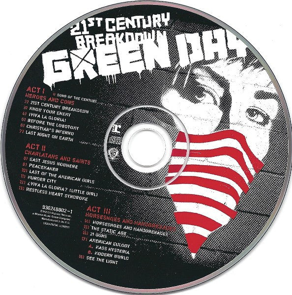 Green Day : 21st Century Breakdown (CD, Album)